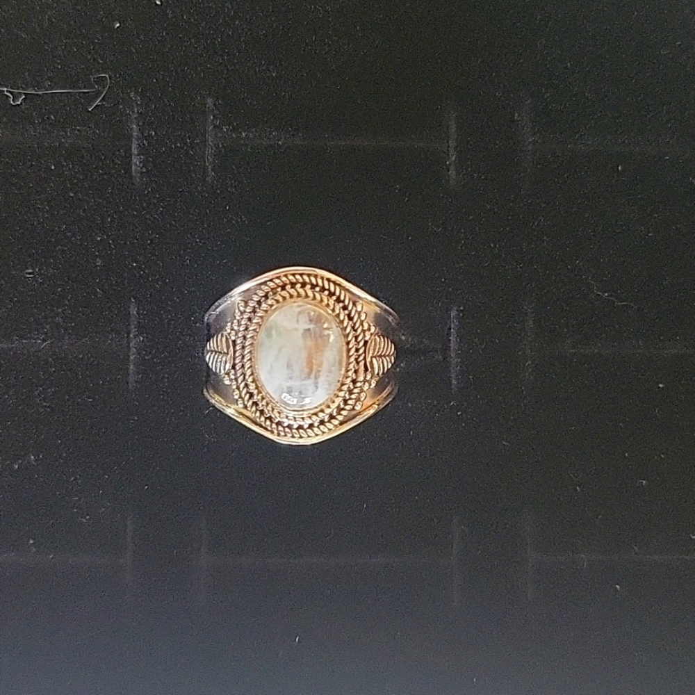 Moonstone Sterling Silver Ring